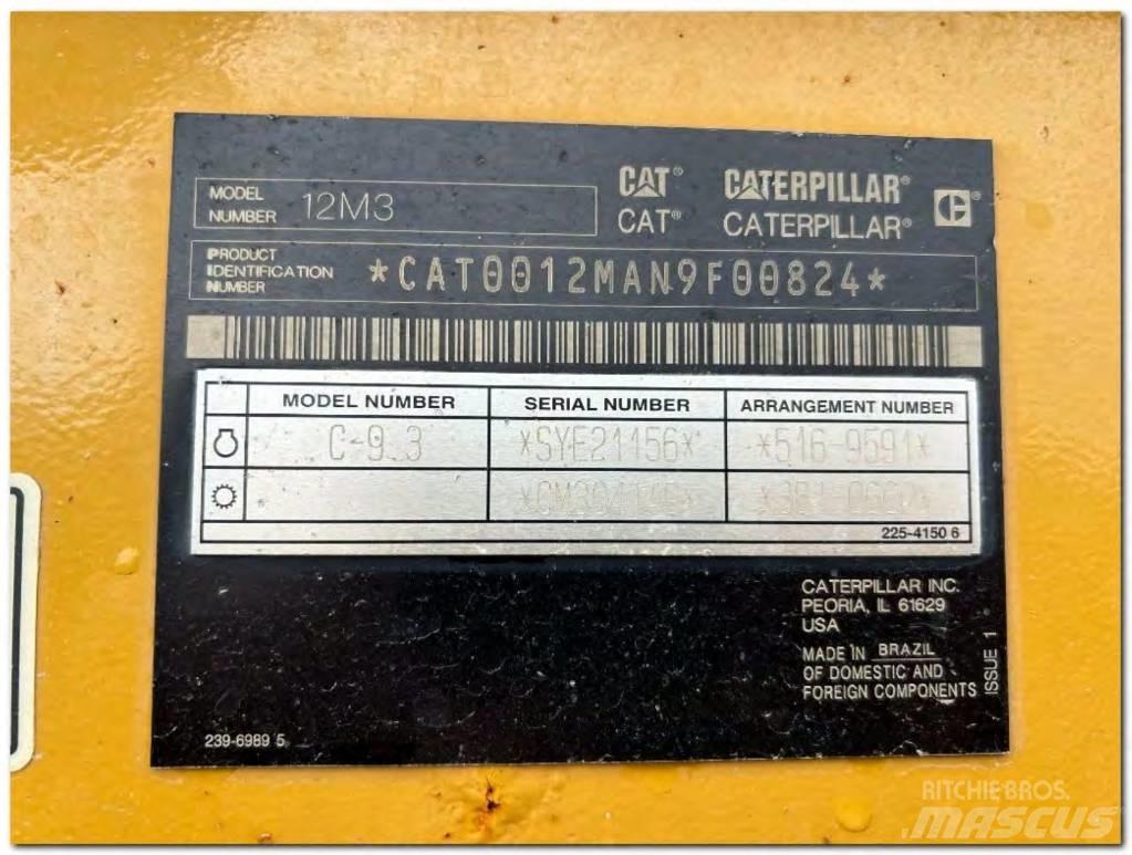 CAT 12 M 3 Gredere