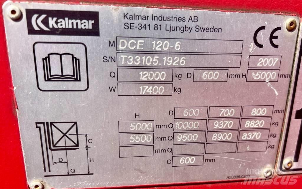 Kalmar DCE120-6 Stivuitor diesel