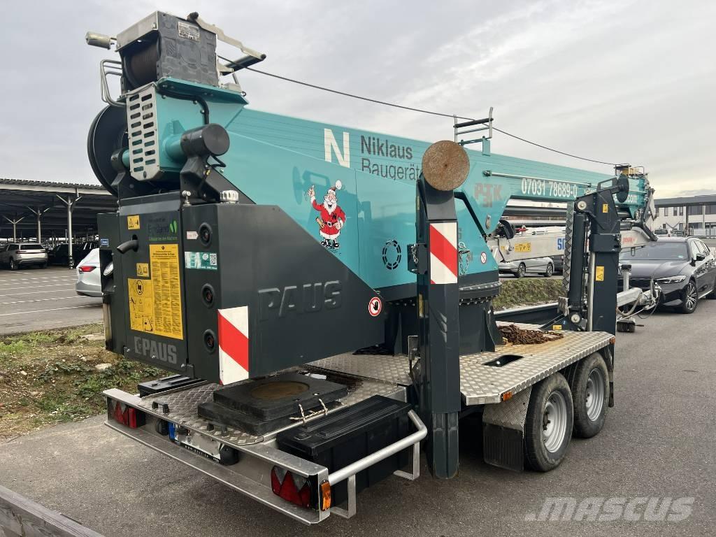 Paus PTK 31 Self erecting cranes