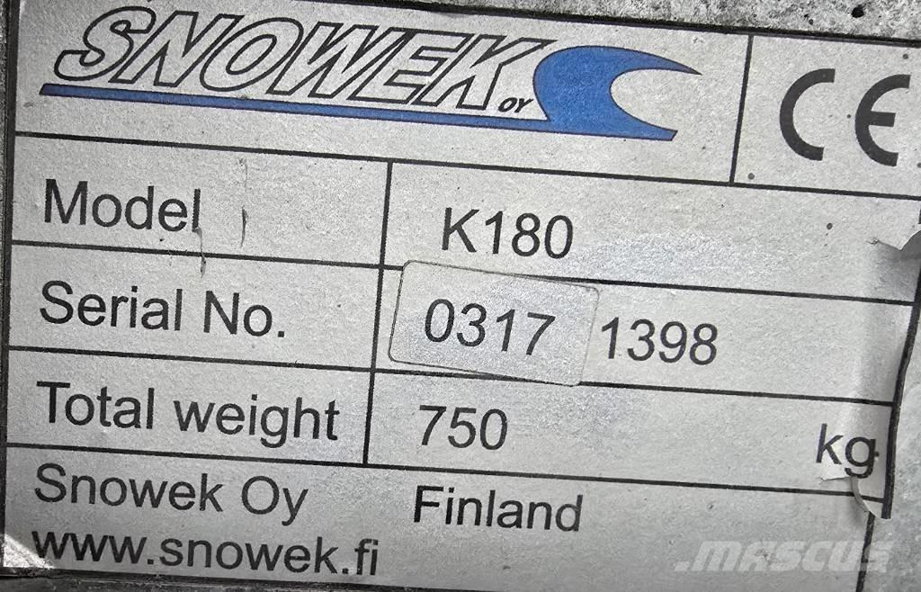 Snowek K180 Alte masini pentru drum si zapada