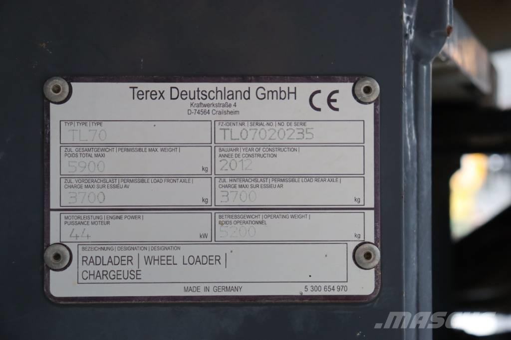 Terex TL 70 Incarcator pe pneuri