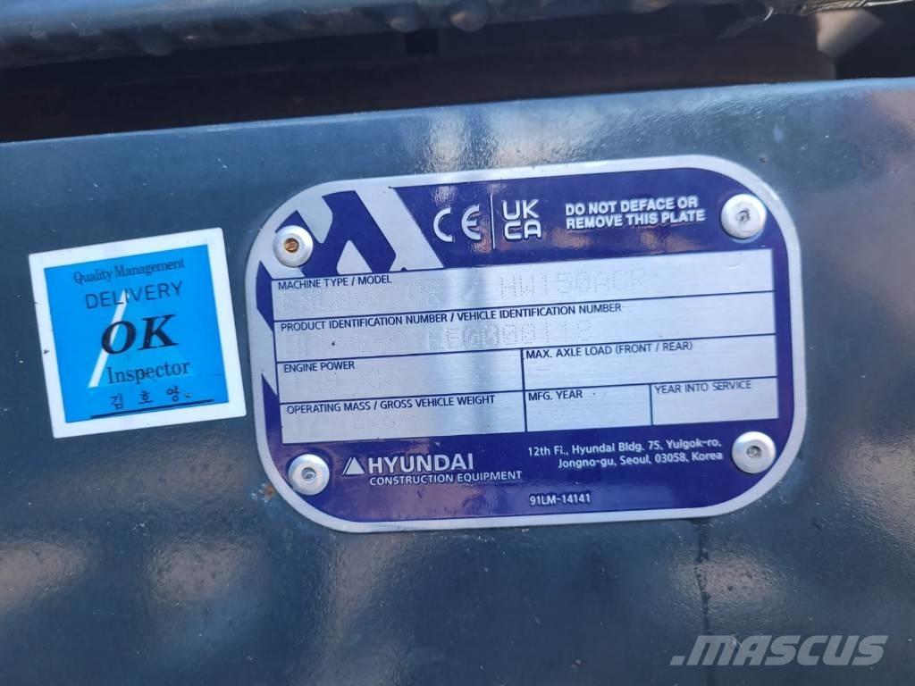 Hyundai HW 150 ACR Excavatoare cu roti