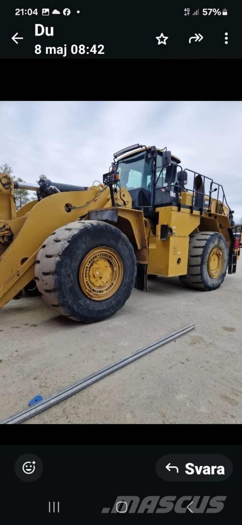 CAT 988K Incarcator pe pneuri