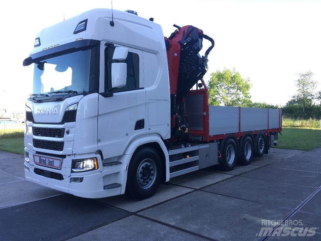 Scania R 560 Camioane cu macara