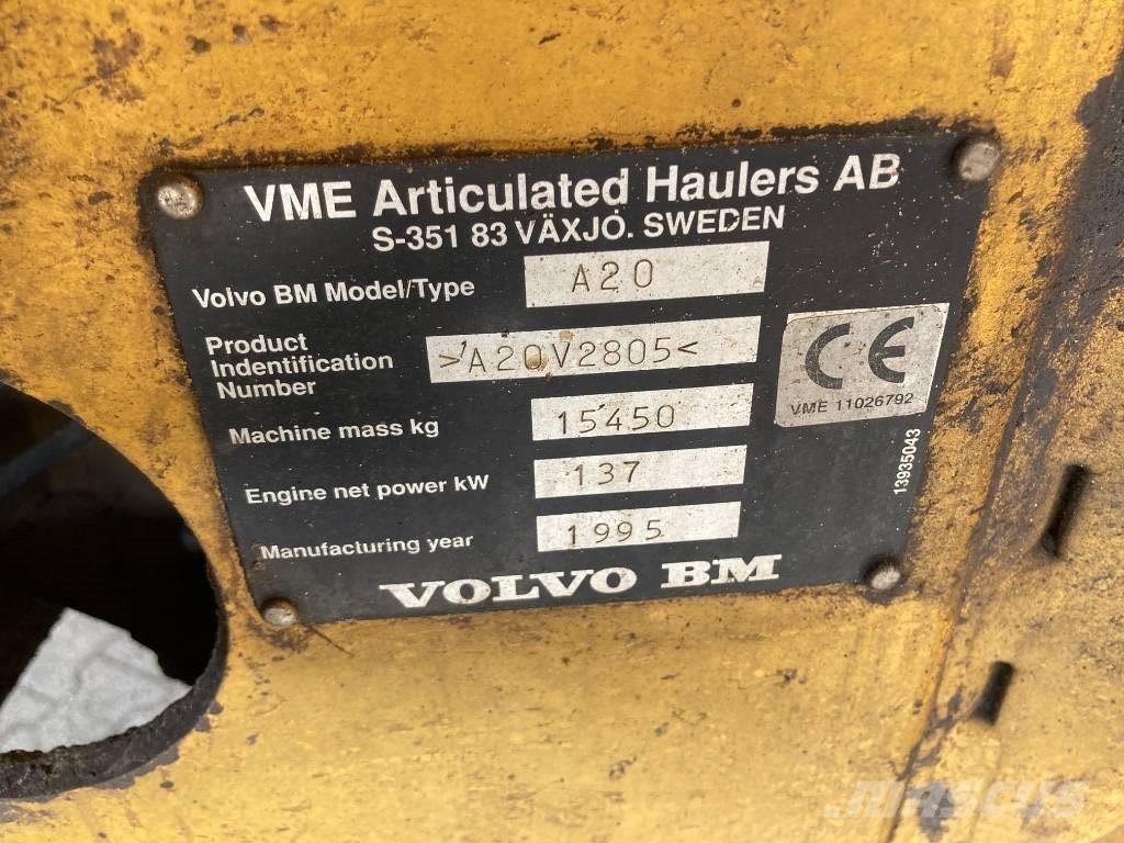 Volvo A 20 6x6 Transportoare articulate