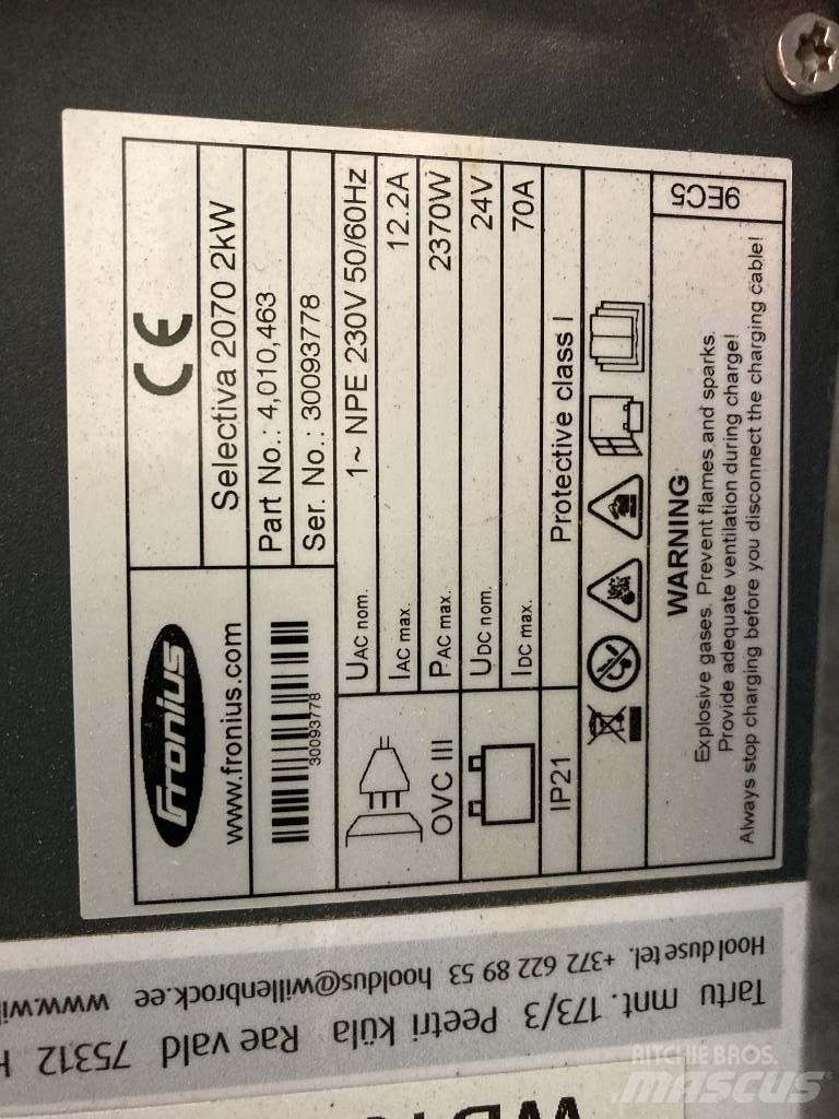 Linde E12/386 Stivuitor electric