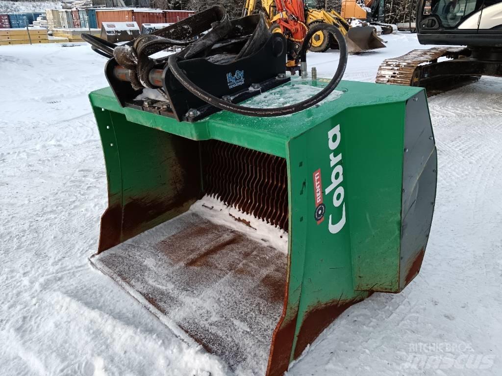 Cobra S3-150L cupa de excavat cu cernere