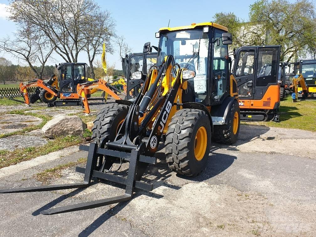 JCB 407 Incarcator pe pneuri