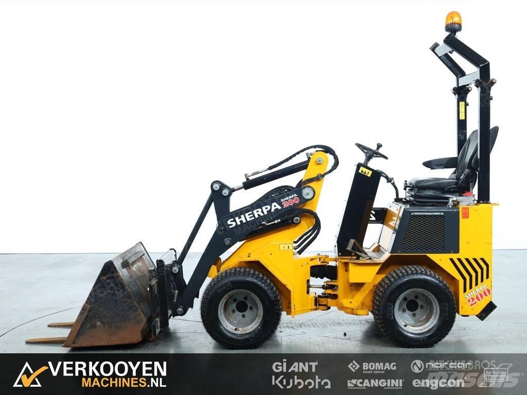 Sherpa SH200 Incarcator pe pneuri