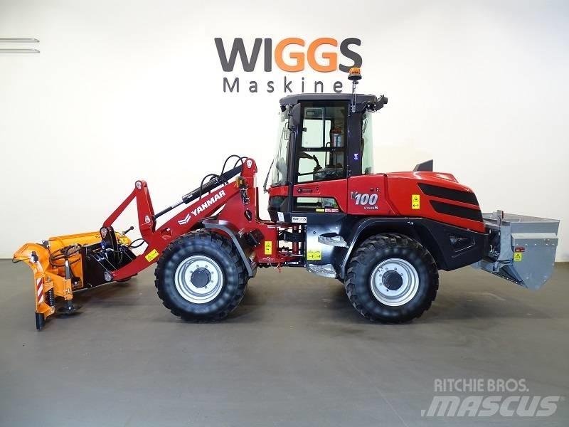 Yanmar V100-5 Incarcator pe pneuri