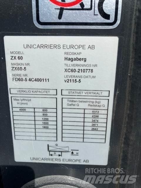 UniCarriers DX60-5 Stivuitor diesel