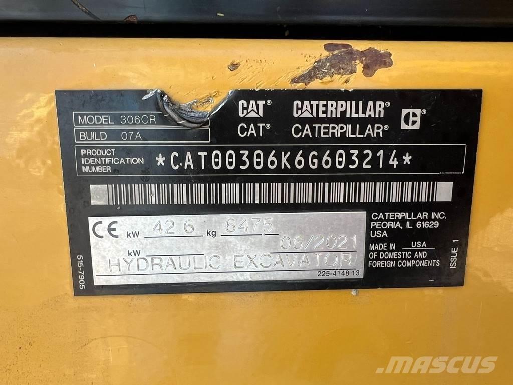 CAT 306CR Mini excavatoare < 7t