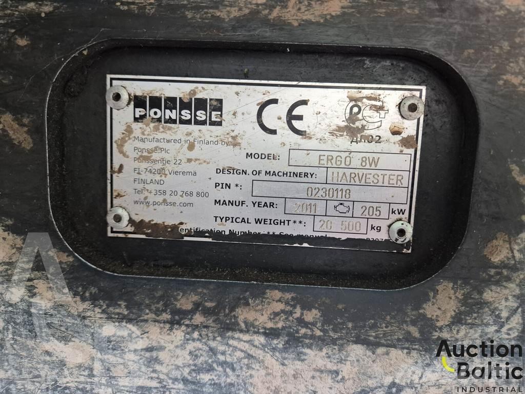 Ponsse Ergo 8W Combine forestiere