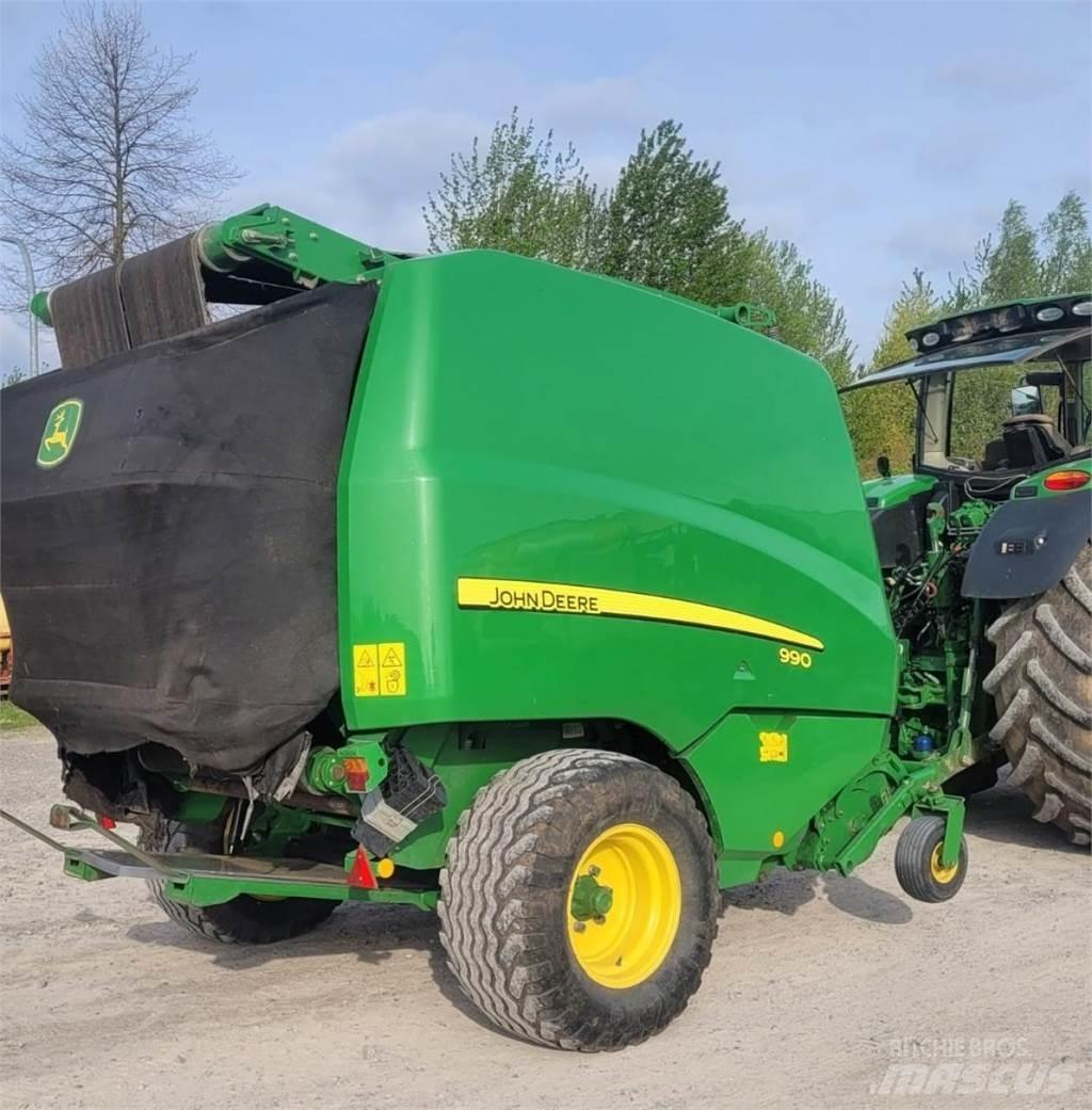 John Deere RBP 990 Masina de balotat cilindric