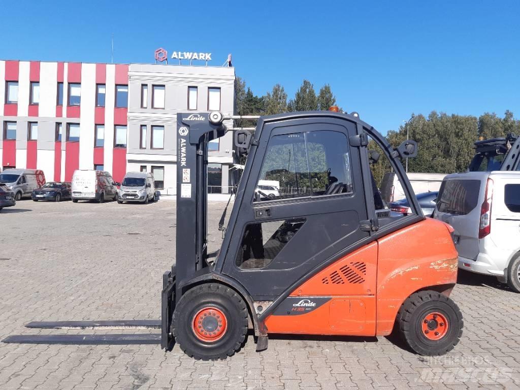 Linde H 35 D Stivuitor diesel