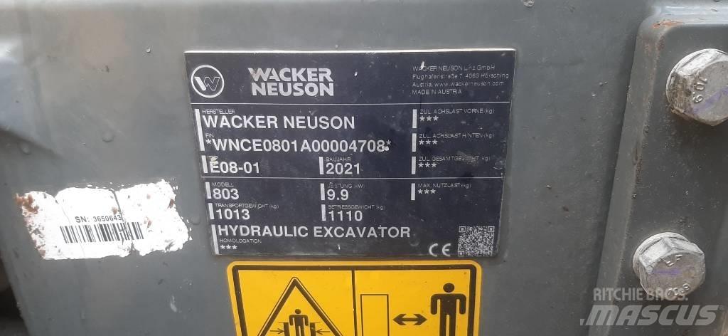 Wacker Neuson 803 Excavatoare pe șenile

