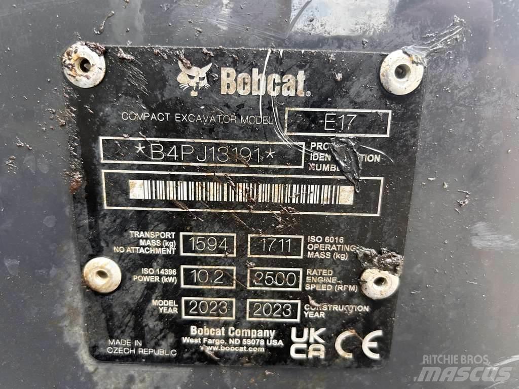 Bobcat E17 Mini excavatoare < 7t