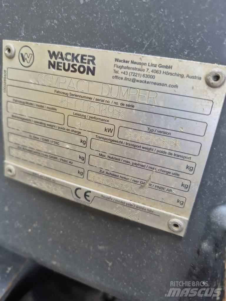 Wacker Neuson DT 10 Autobasculante cu senile