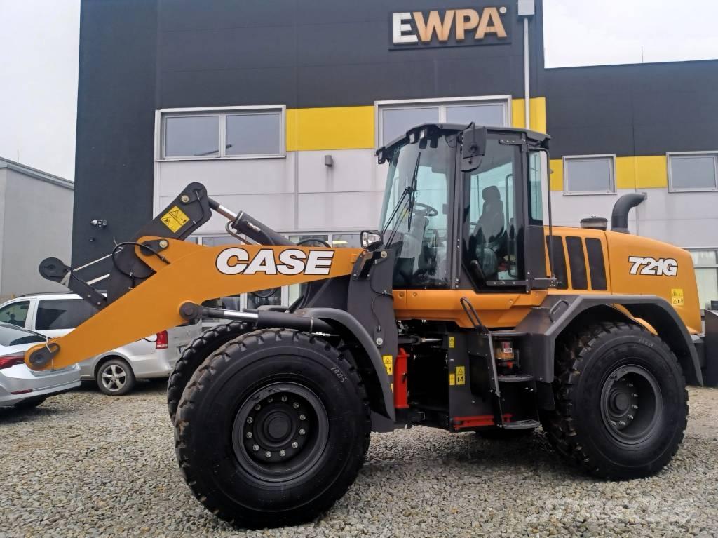 CASE 721 G Incarcator pe pneuri