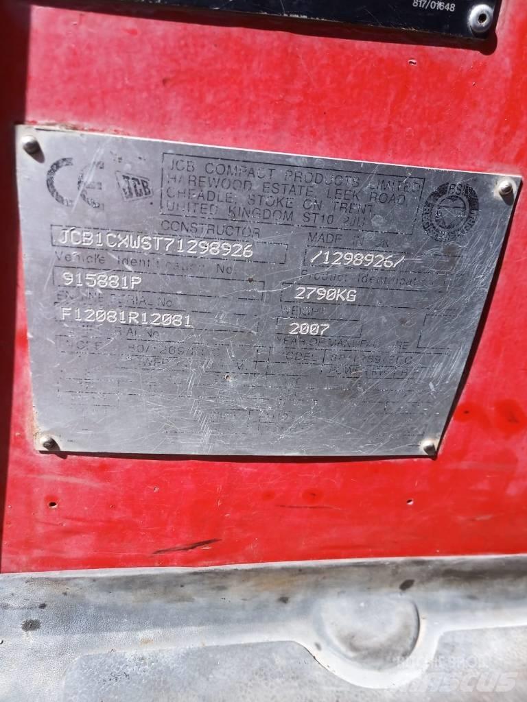 JCB 1 CX Buldoexcavatoare