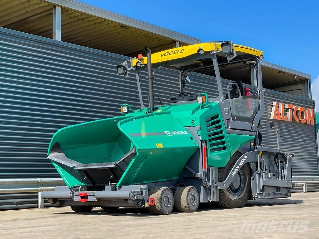 Vögele SUPER 1803-3I Pavatoare asfalt