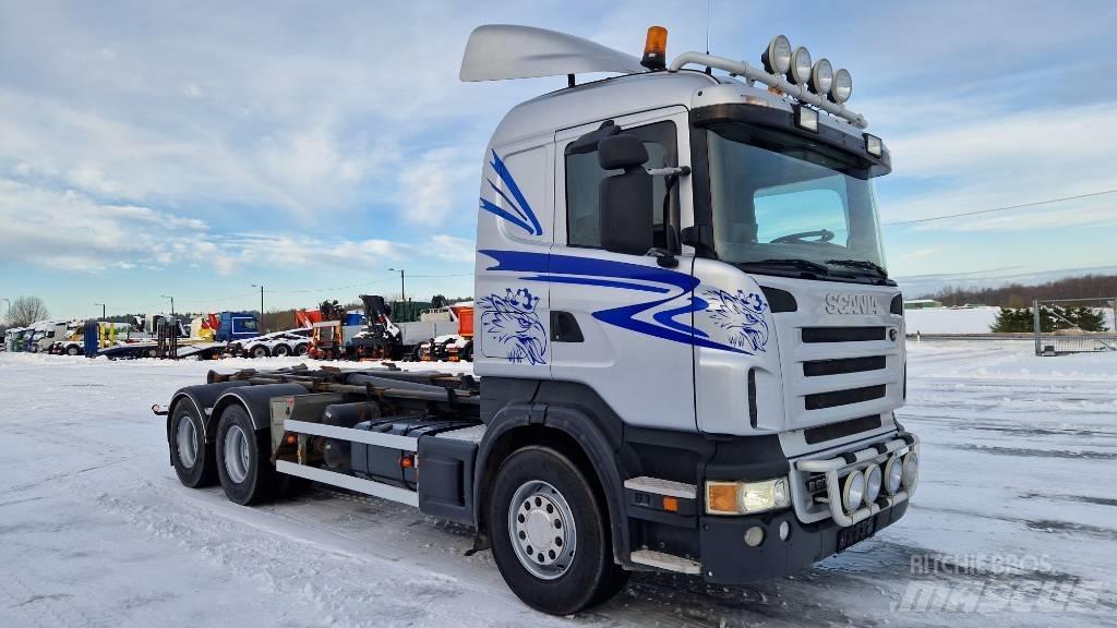 Scania R500 6X4 Camion cu carlig de ridicare
