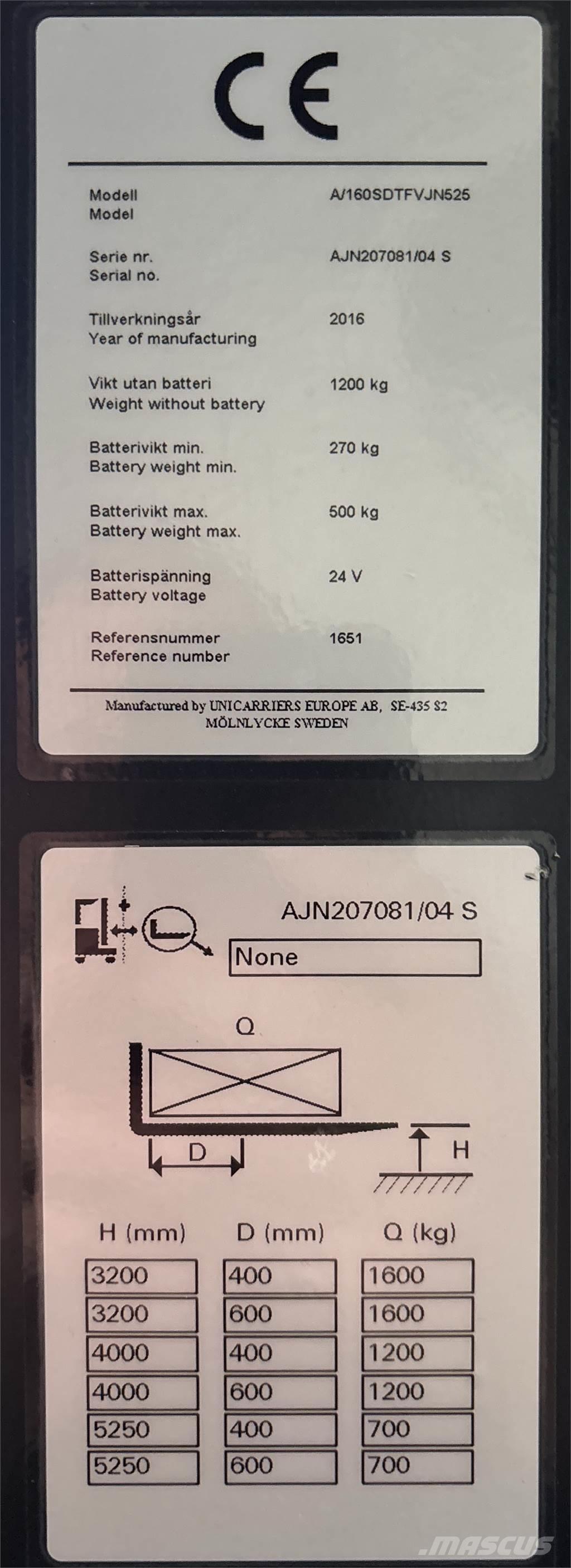 Atlet A160 Transpaleti autopropulsanti