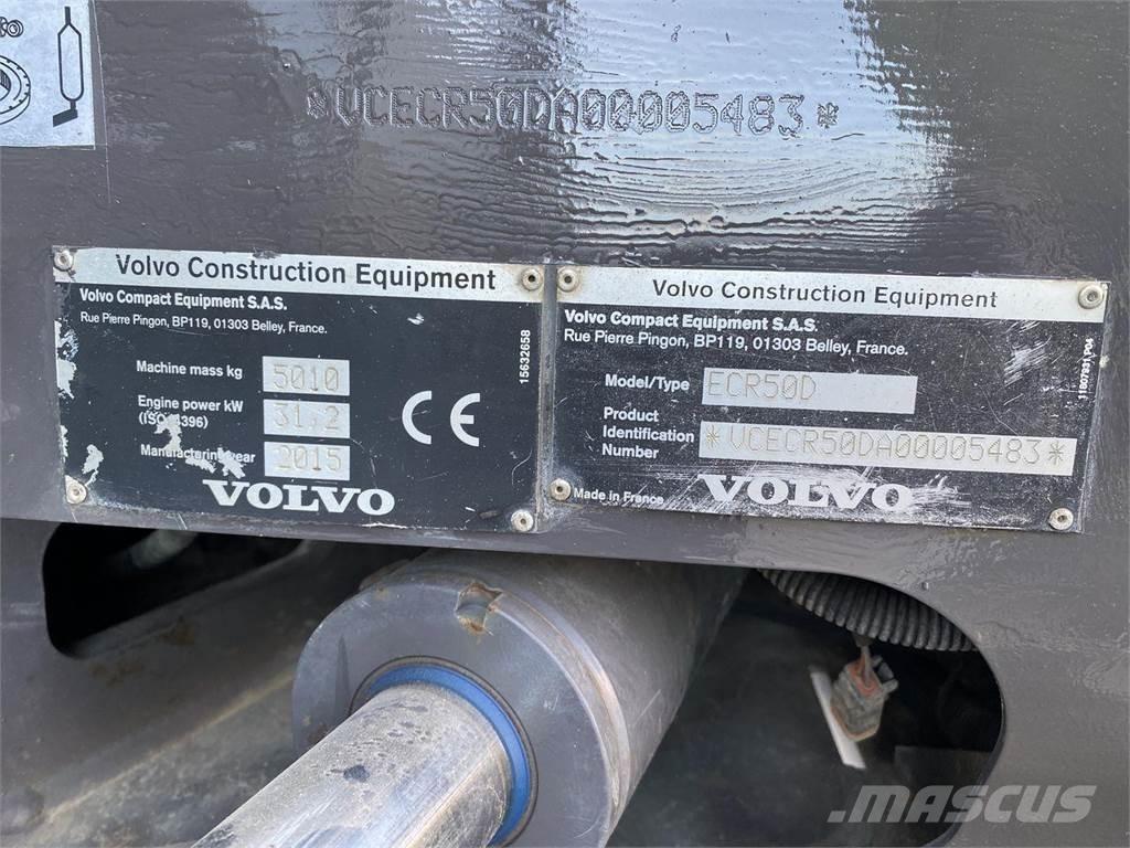 Volvo ECR50 Excavatoare cu roti