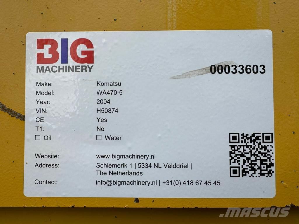 Komatsu WA470-5H Incarcator pe pneuri