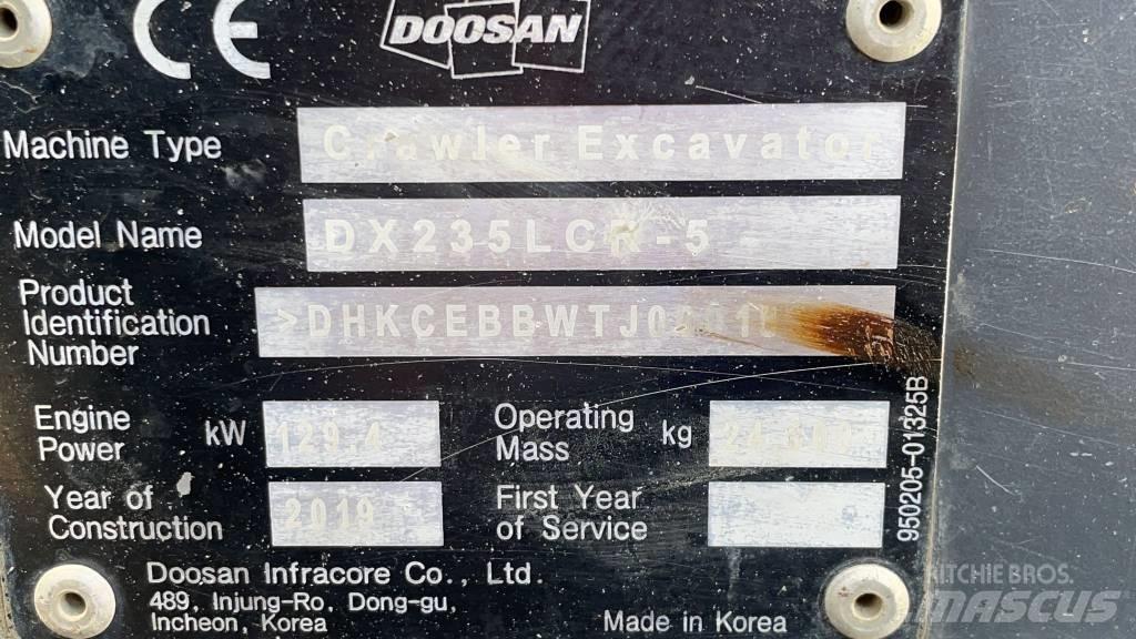 Doosan DX 235 LCR-5 Excavatoare pe șenile
