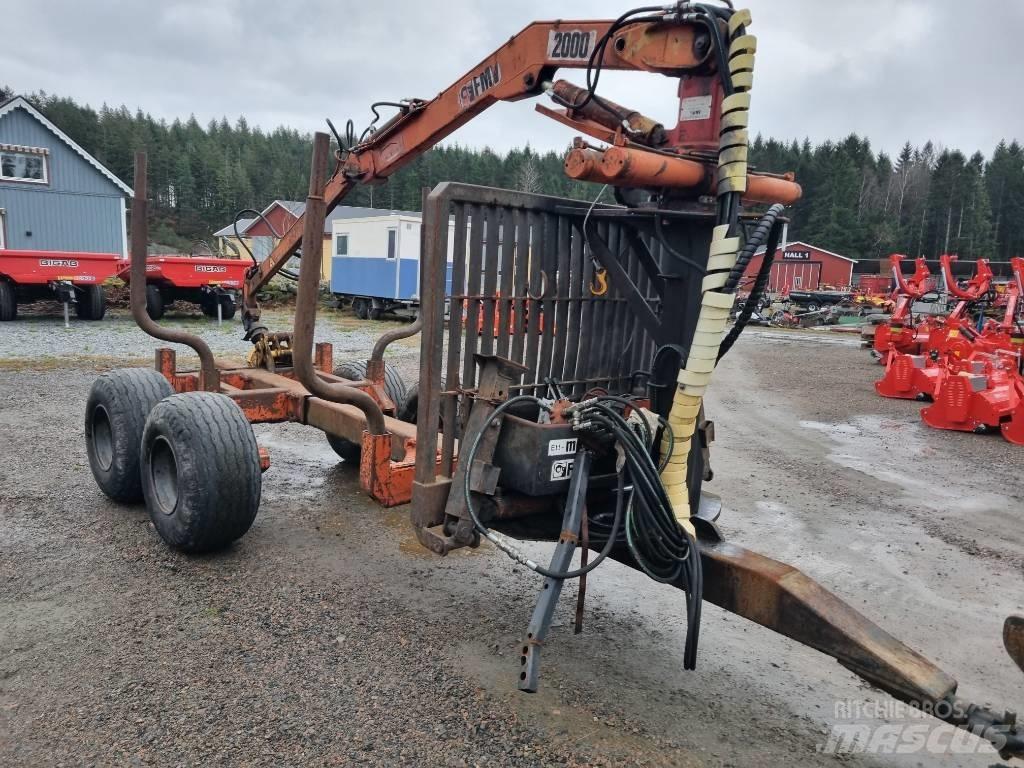 Moheda FMW2000 Remorci forestiere
