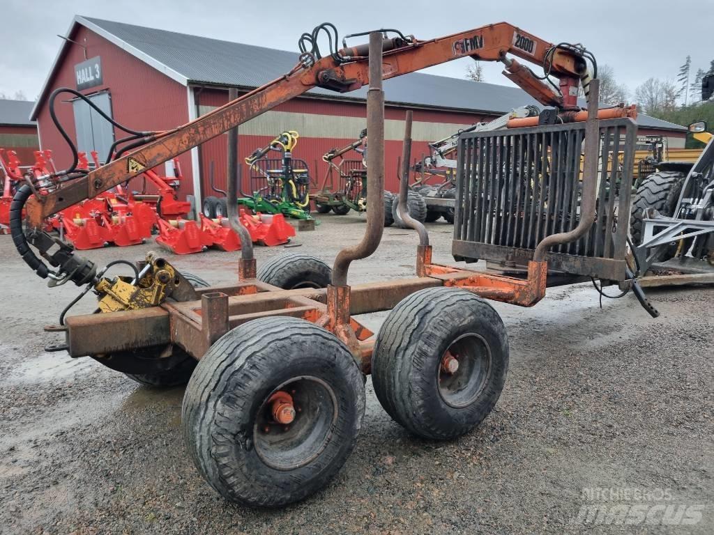 Moheda FMW2000 Remorci forestiere