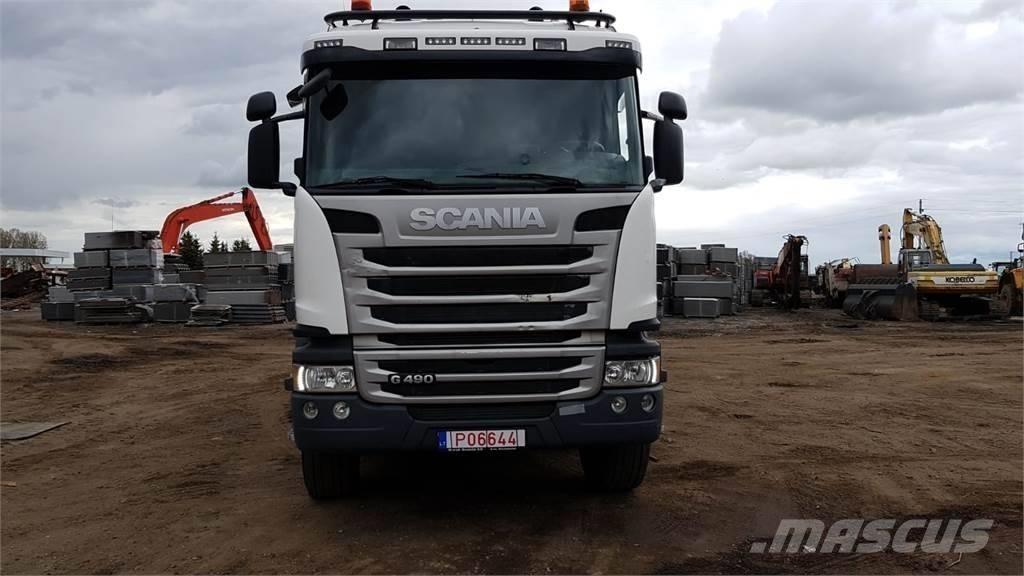 Scania G 490 Camion cu incarcator