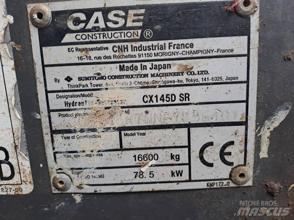 CASE CX145D SR Excavatoare pe șenile
