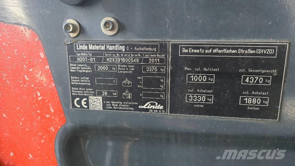 Linde H 20 T Stivuitor GPL