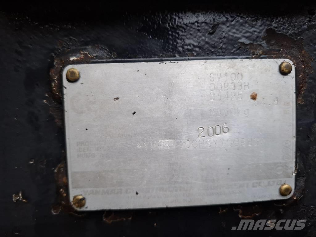 Yanmar SV 100 Excavatoare 7t - 12t