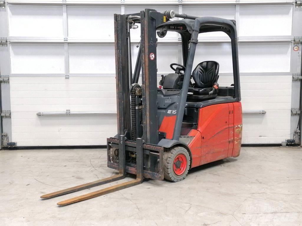 Linde E16H-01 Stivuitor electric