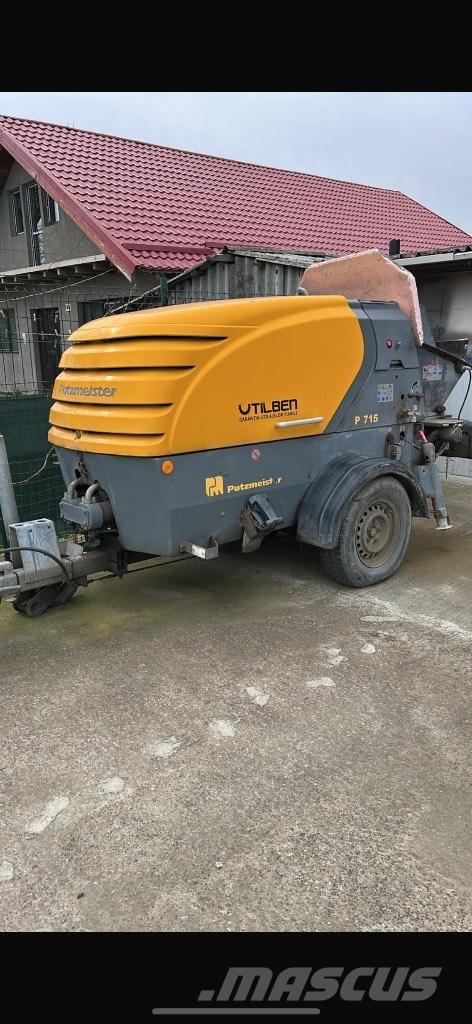 Putzmeister P 715 TD Pompa pentru beton