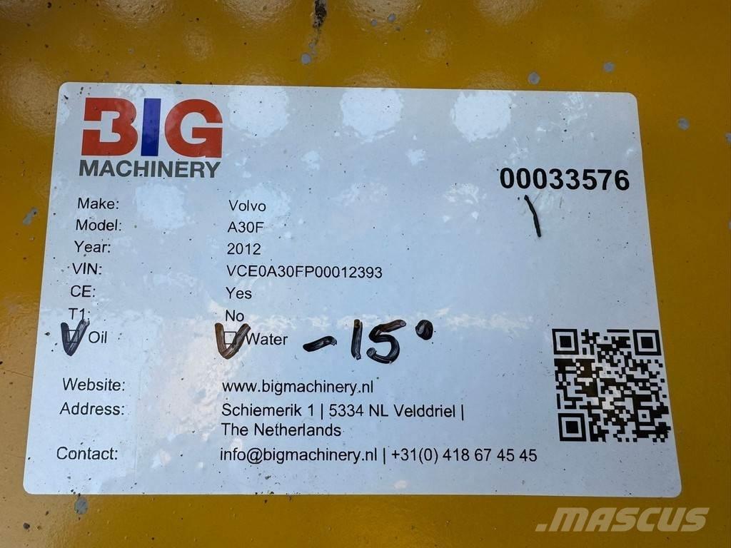 Volvo A30F Transportoare articulate