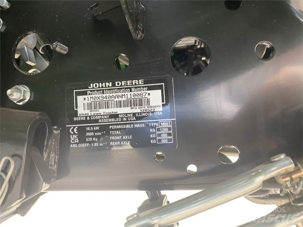 John Deere X940 Cositoare de iarba