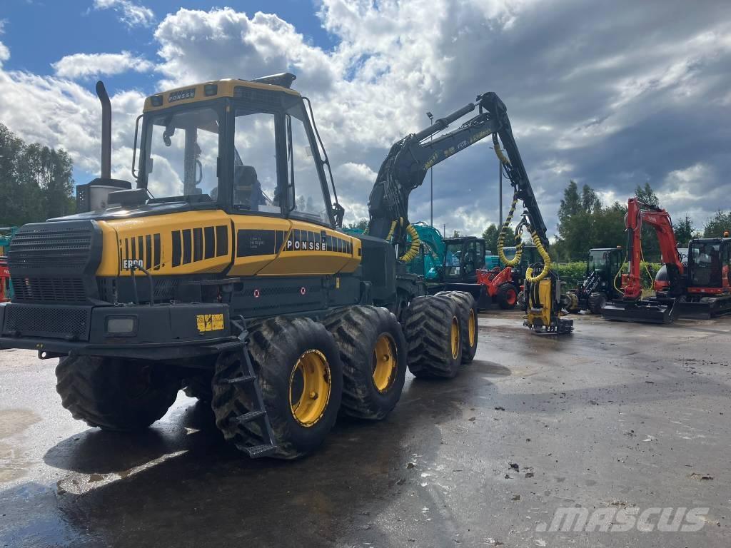 Ponsse Ergo 8W Combine forestiere