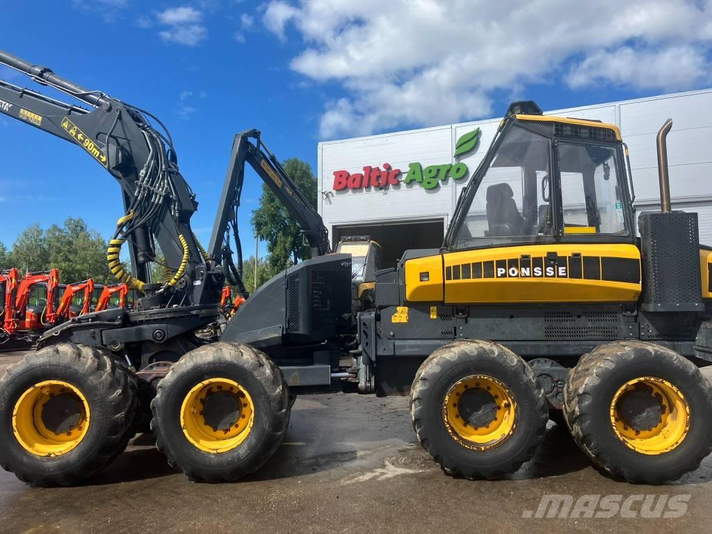 Ponsse Ergo 8W Combine forestiere