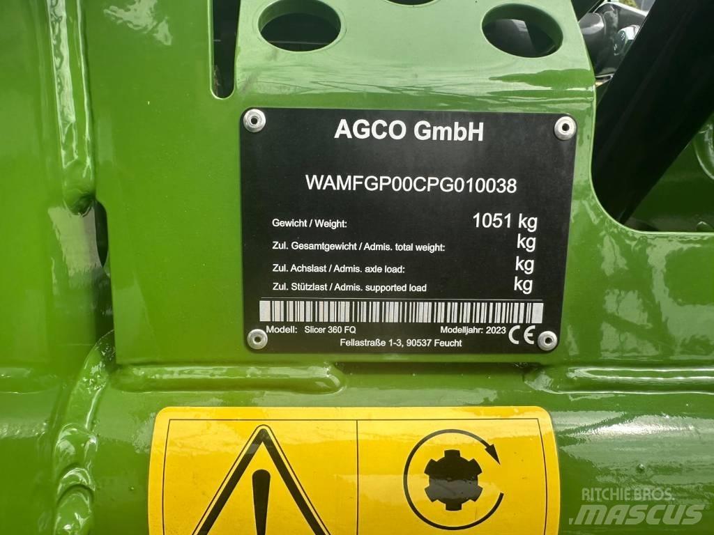 Fendt Slicer 360 FQ Cositoare de iarba