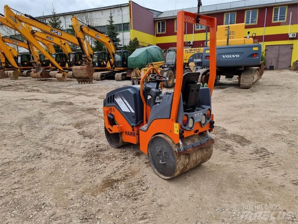 Hamm HD 8 VV Cilindri compactori dubli