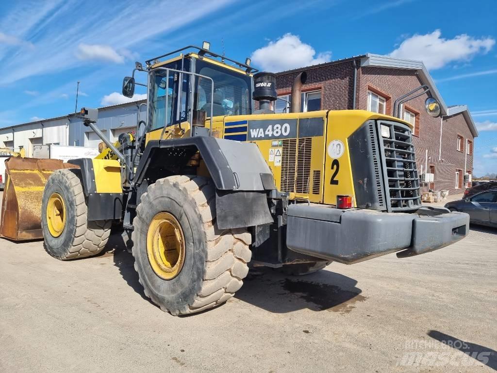 Komatsu WA 480-6 Incarcator pe pneuri