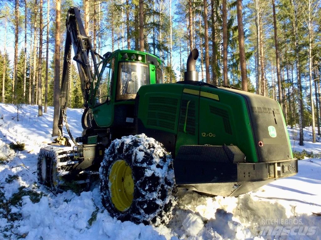 John Deere 1270G 6W Combine forestiere