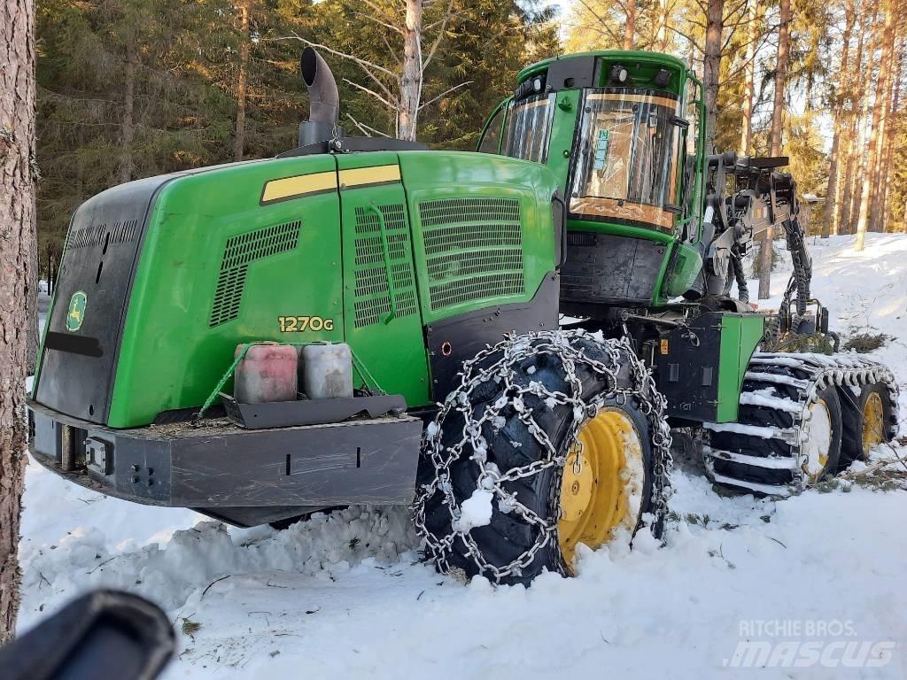 John Deere 1270G 6W Combine forestiere