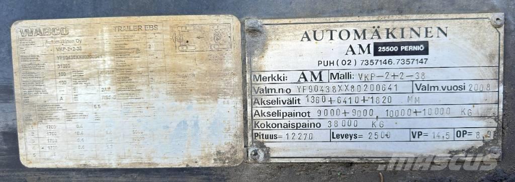 AM VKP-2+2-38 Remorci demontabile