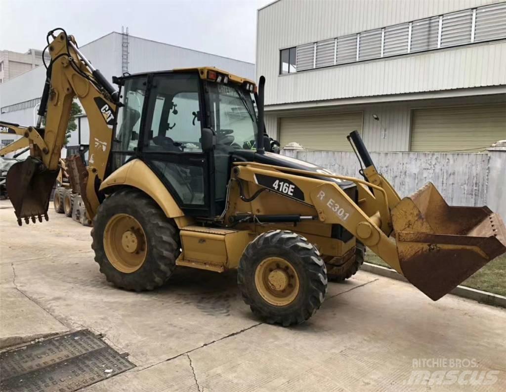 CAT 416E Buldoexcavatoare