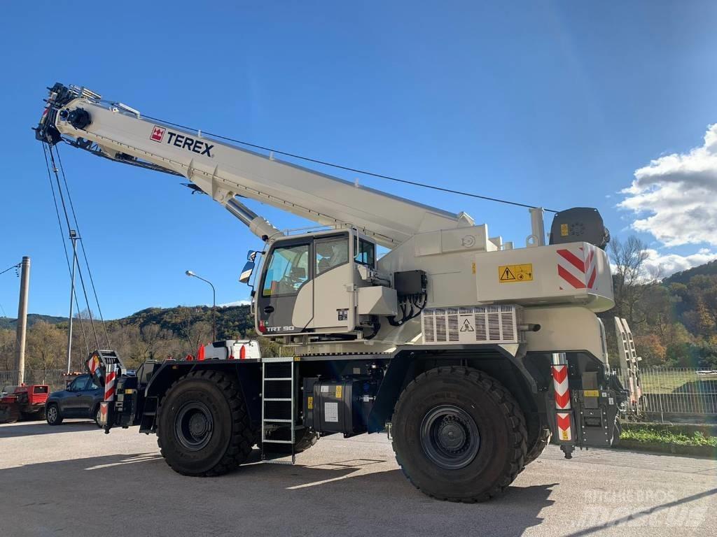 Terex TRT90 Macara teren accidentat